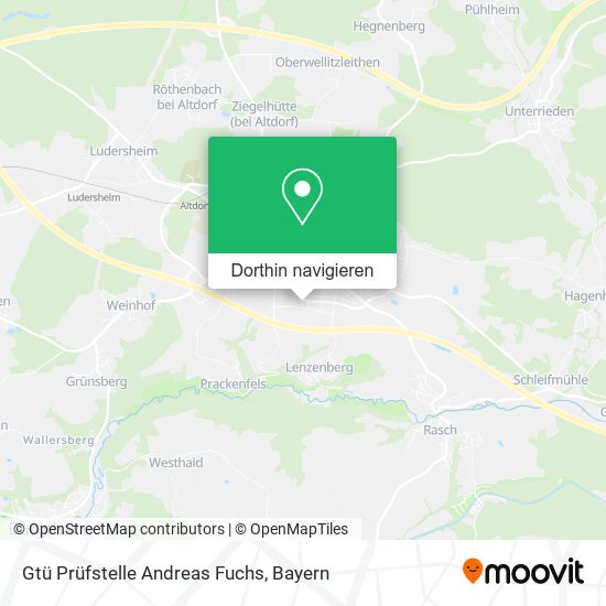 Gtü Prüfstelle Andreas Fuchs Karte