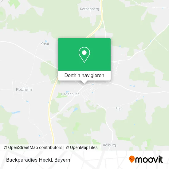 Backparadies Heckl Karte