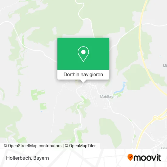 Hollerbach Karte