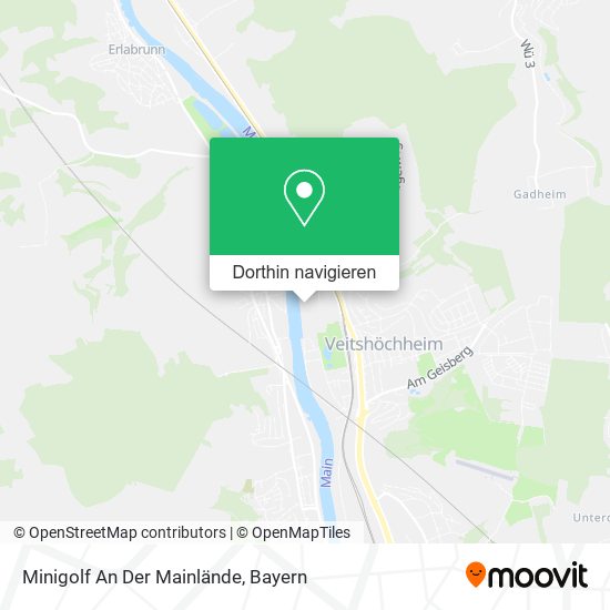 Minigolf An Der Mainlände Karte