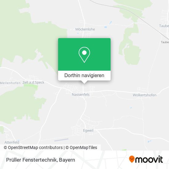 Prüller Fenstertechnik Karte