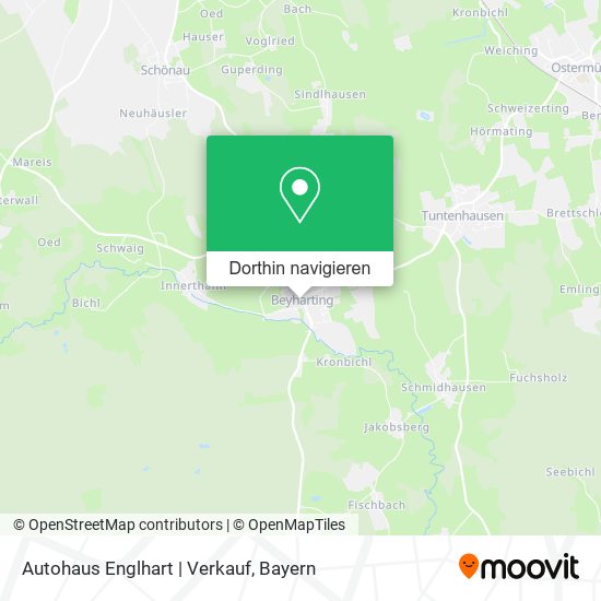 Autohaus Englhart | Verkauf Karte