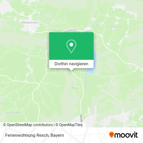 Ferienwohnung Resch Karte