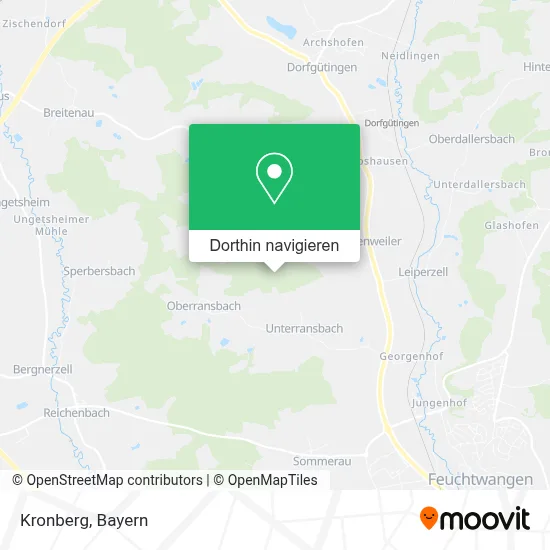 Kronberg Karte