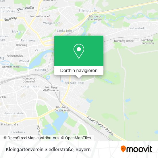 Kleingartenverein Siedlerstraße Karte