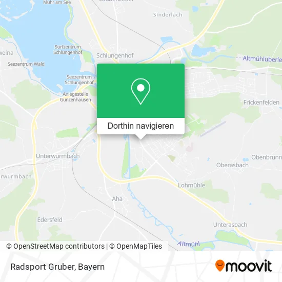 Radsport Gruber Karte