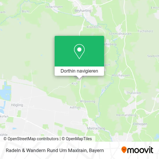 Radeln & Wandern Rund Um Maxlrain Karte