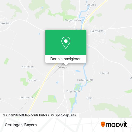 Oettingen Karte