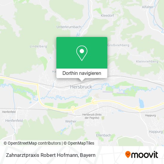 Zahnarztpraxis Robert Hofmann Karte