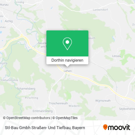 Stl-Bau Gmbh Straßen- Und Tiefbau Karte