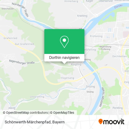Schönwerth-Märchenpfad Karte