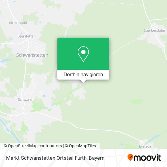 Markt Schwanstetten Ortsteil Furth Karte