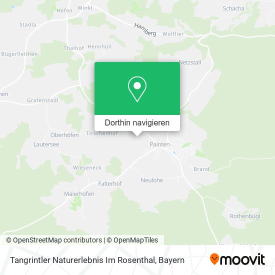 Tangrintler Naturerlebnis Im Rosenthal Karte