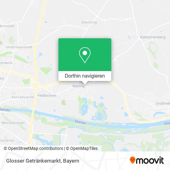 Glosser Getränkemarkt Karte