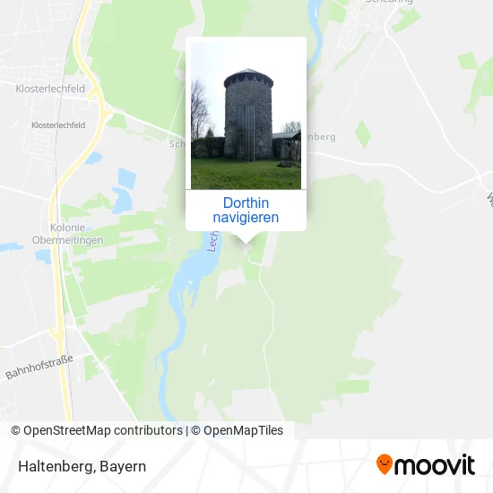 Haltenberg Karte