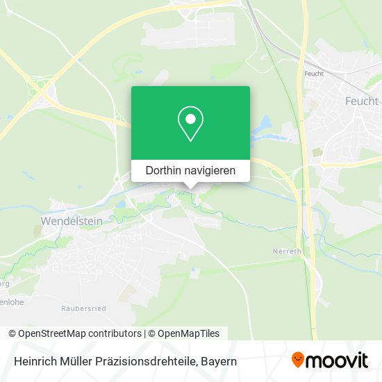 Heinrich Müller Präzisionsdrehteile Karte