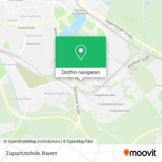 Zugspitzschule Karte