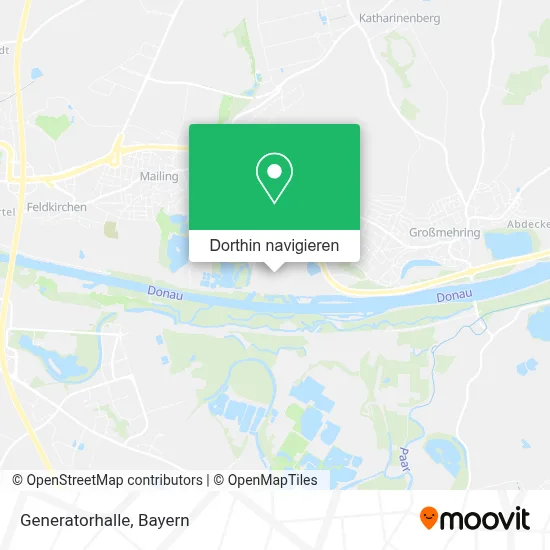 Generatorhalle Karte