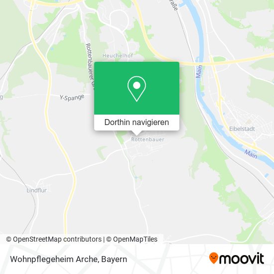 Wohnpflegeheim Arche Karte