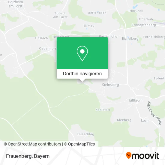 Frauenberg Karte