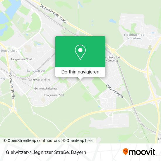 Gleiwitzer-/Liegnitzer Straße Karte