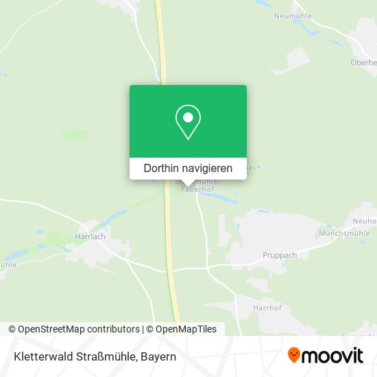 Kletterwald Straßmühle Karte