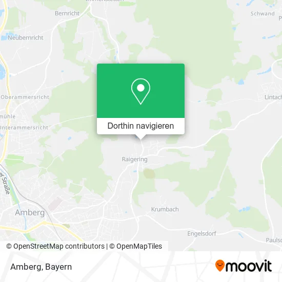 Amberg Karte