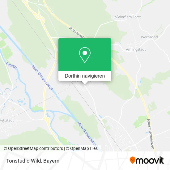 Tonstudio Wild Karte