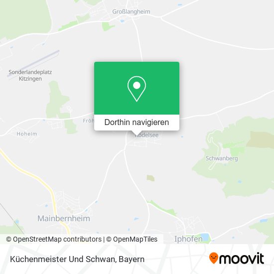 Küchenmeister Und Schwan Karte