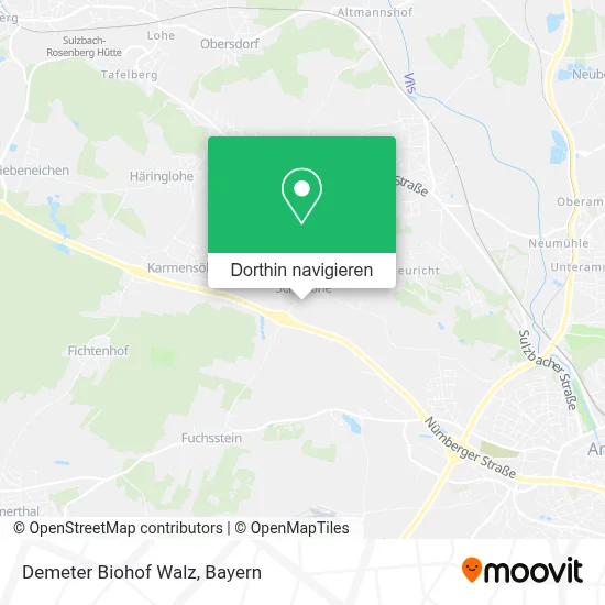Demeter Biohof Walz Karte