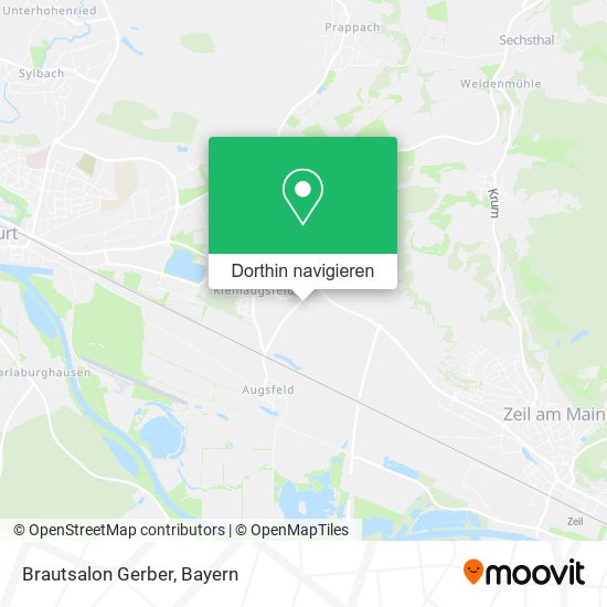 Brautsalon Gerber Karte