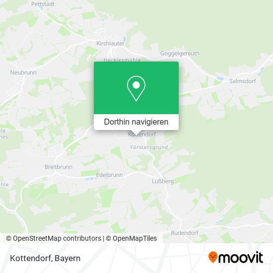 Kottendorf Karte