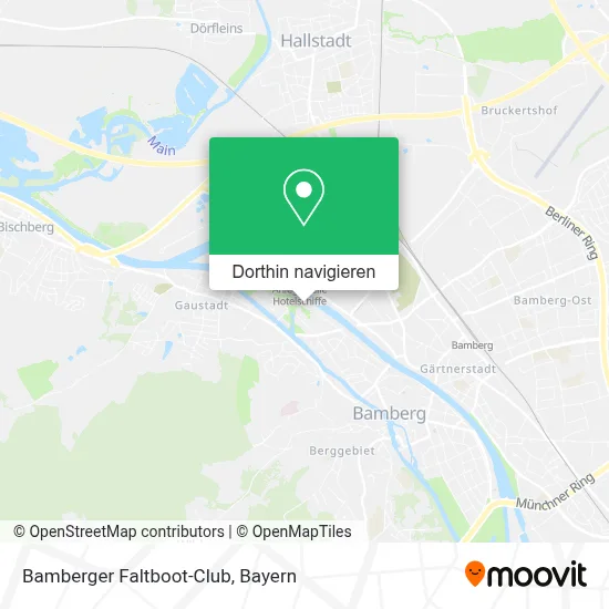 Bamberger Faltboot-Club Karte