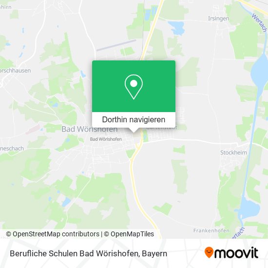 Berufliche Schulen Bad Wörishofen Karte