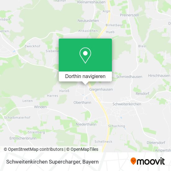 Schweitenkirchen Supercharger Karte