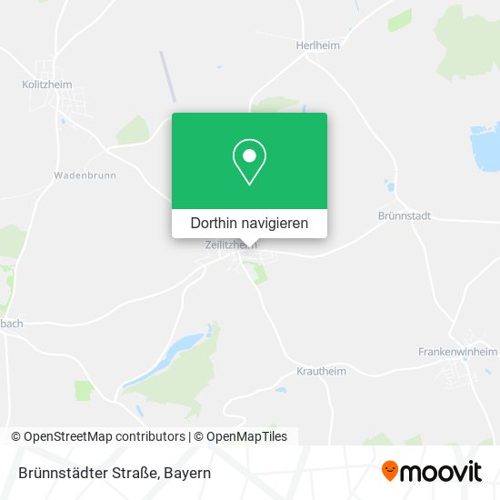 Brünnstädter Straße Karte