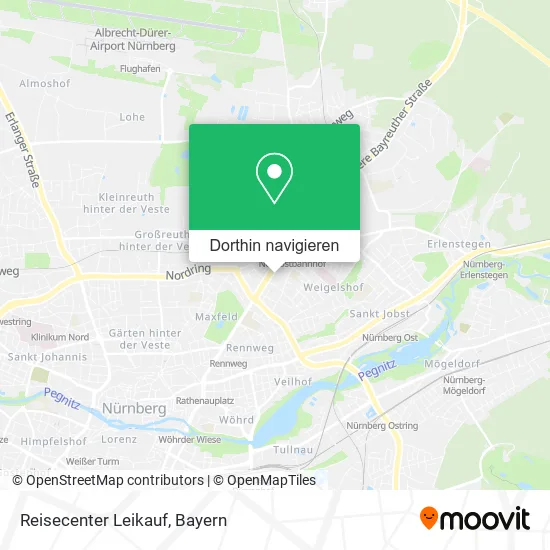 Reisecenter Leikauf Karte