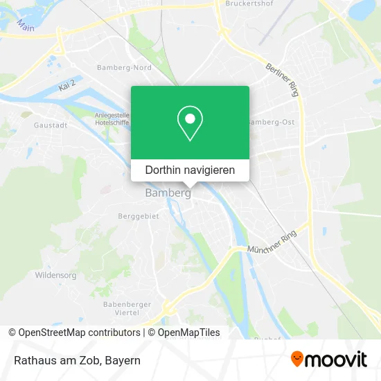 Rathaus am Zob Karte