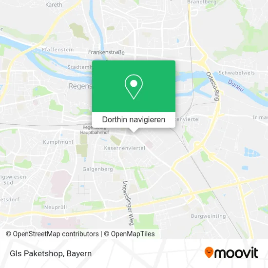 Gls Paketshop Karte