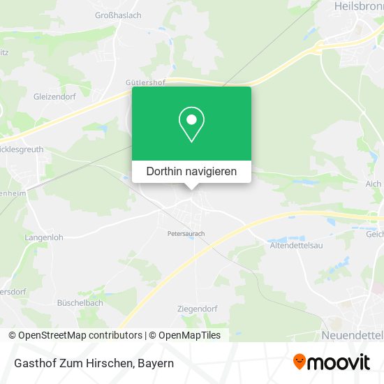 Gasthof Zum Hirschen Karte