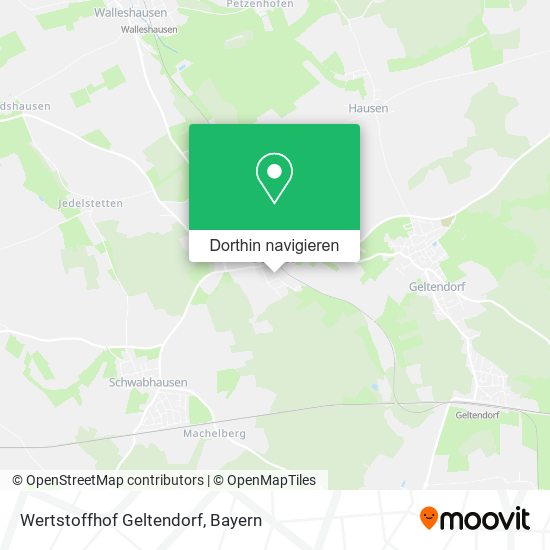 Wertstoffhof Geltendorf Karte