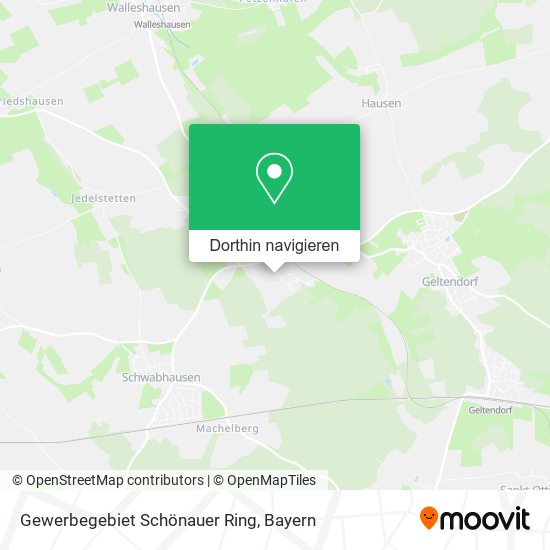 Gewerbegebiet Schönauer Ring Karte