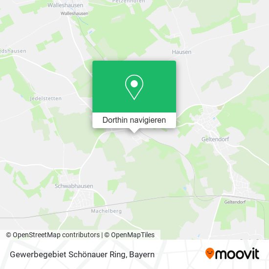 Gewerbegebiet Schönauer Ring Karte