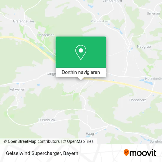 Geiselwind Supercharger Karte