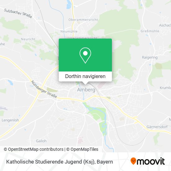 Katholische Studierende Jugend (Ksj) Karte