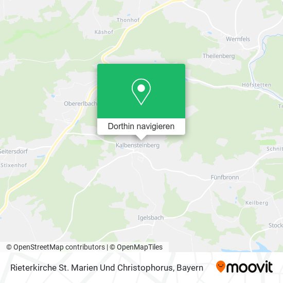 Rieterkirche St. Marien Und Christophorus Karte