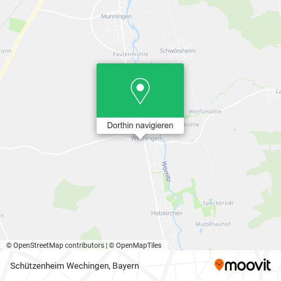 Schützenheim Wechingen Karte