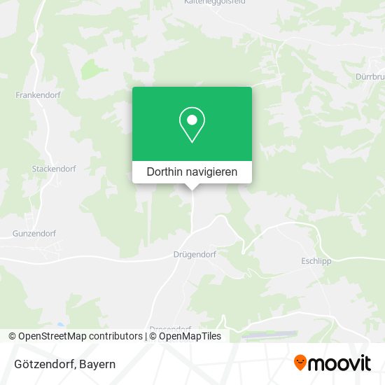 Götzendorf Karte