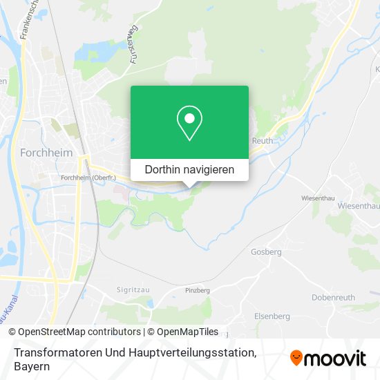 Transformatoren Und Hauptverteilungsstation Karte