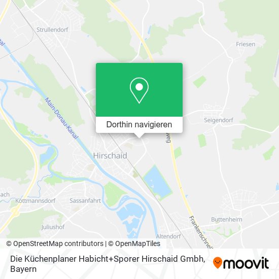 Die Küchenplaner Habicht+Sporer Hirschaid Gmbh Karte